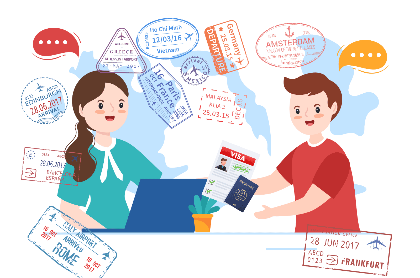 Student visa guidance for studying in UK, France, and other top countries